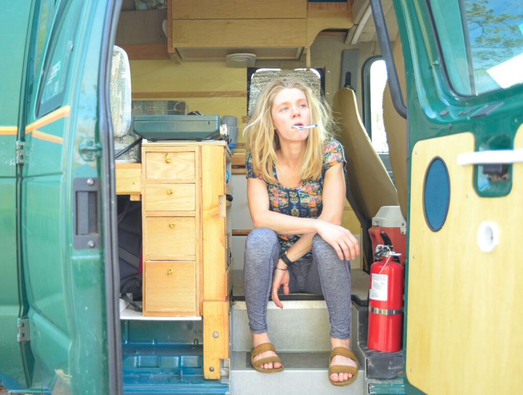 Cost of living in a van per month